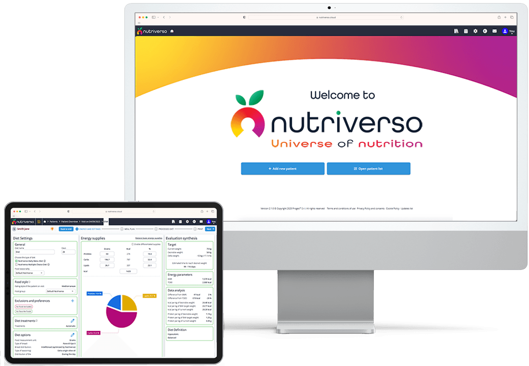 Software en la nube para nutricionistas